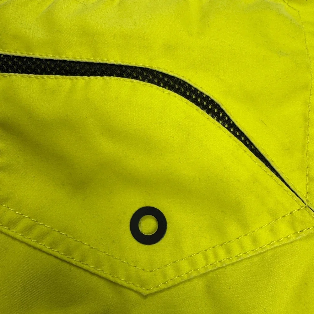 Fox Racing Hydro Shorts Women's 30 Neon Yellow Cutoff Swim Board Shorts Summer - Picture 9 of 11